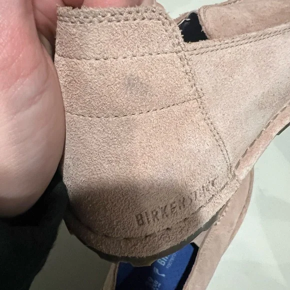 Birkenstock Women's Utti Light Rose Suede Leather Shoe size 39 - Picture 6 of 6